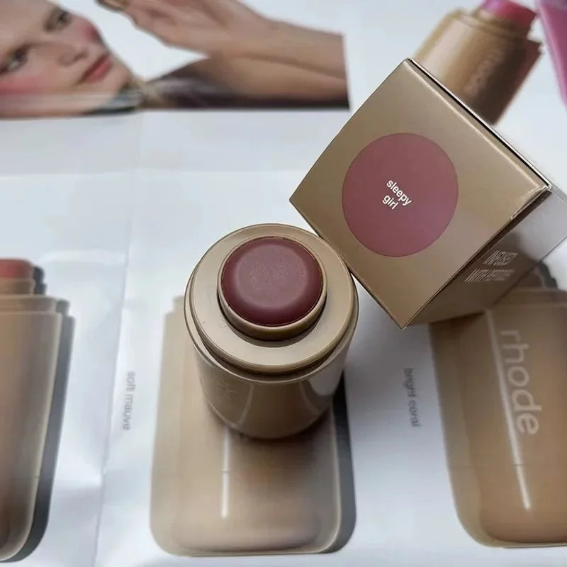Hydrating Cream Blush & Lip Stick – Natural Flush for Cheeks & Lips