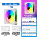 Computer Chassis Fan 120mm 5V 3PIN ARGB 4 Pin PWM Quiet Cooling Fan 12V Large Air Volume 45.2CFM/600-1500RPM