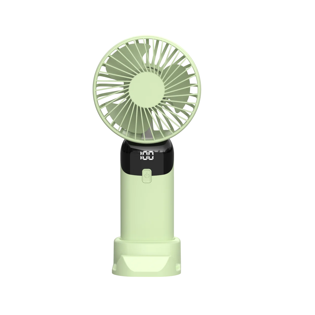 USB Mini Strong Wind Handheld Fan Portable Quiet Rechargeable Desktop Air Cooler with Phone Holder Cooling Fan Outdoor Travel
