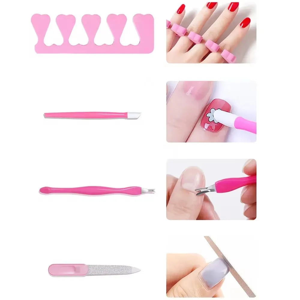 LINMANDA Acrylic Nail Starter Kit with UV/LED Lamp & Electric Drill