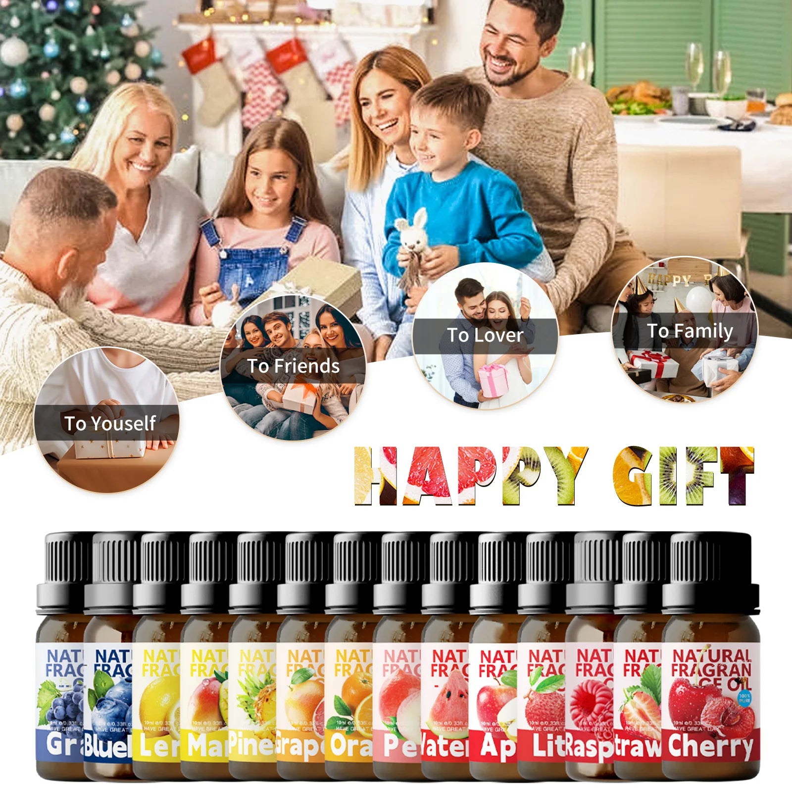 10ml Watermelon Aromatherapy Essential Oils Used In Room, Car, Kitchen,  for Women Summer Incense