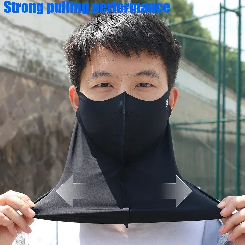 UPF50+ New Sun Protection Face Mask Breathable Moisturizing Sunscreen Mask Spring Summer Fashion Protection UV Protection Women