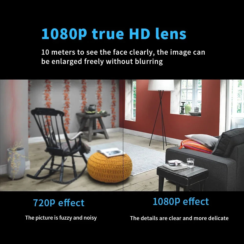 X5 Mini 1080P HD Wireless WiFi Security Camera