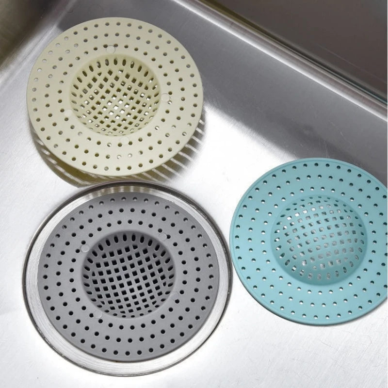1PCS Kitchen Sink Filter Mesh Drain Hole Trap Waste Screen Floor Drains Strainer Hair Catcher for Kitchen Bathroom Accessories