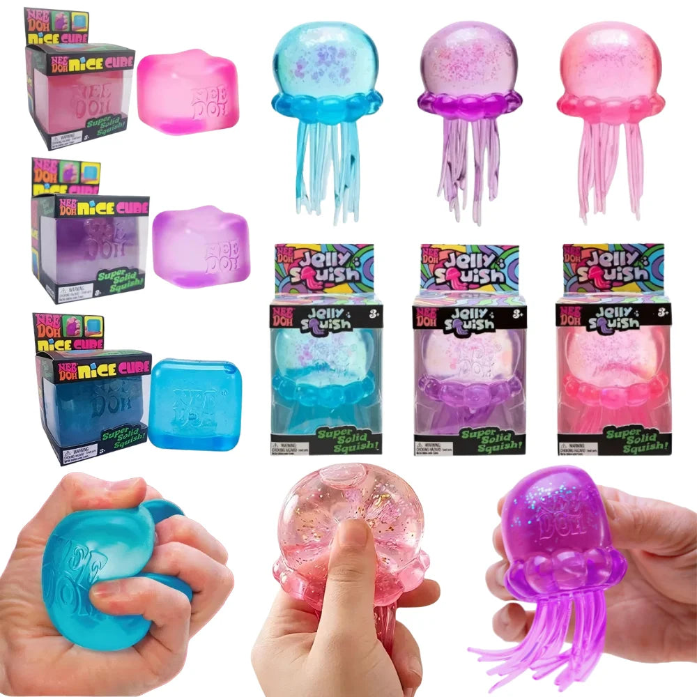 NeeDoh JellySquish Sensory Fidget Toy