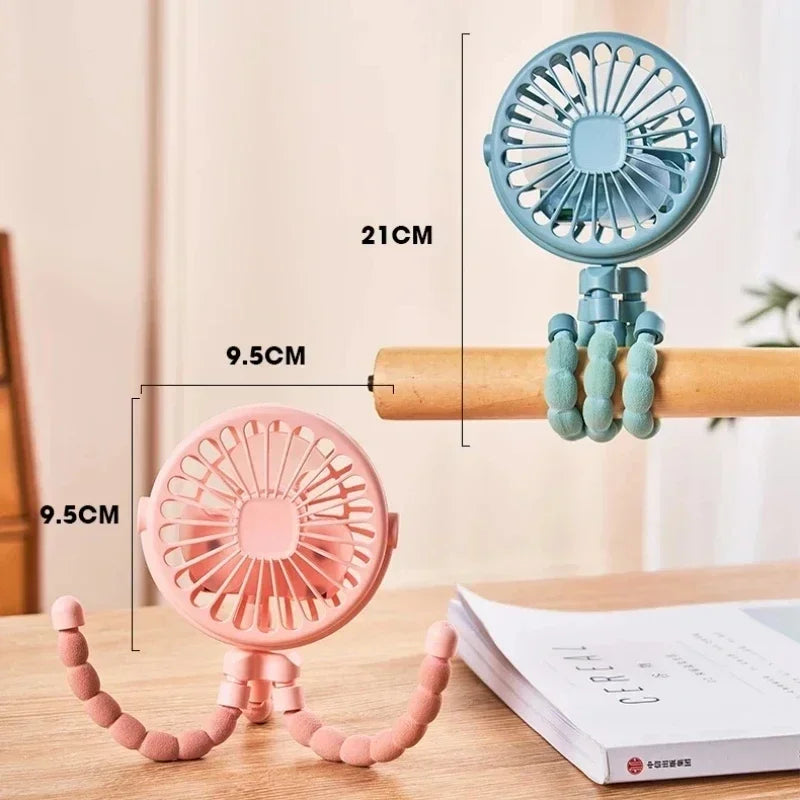 3-in-1 Portable Mini Air Cooler Fan – Desktop Humidifier & LED Night Light, USB Powered