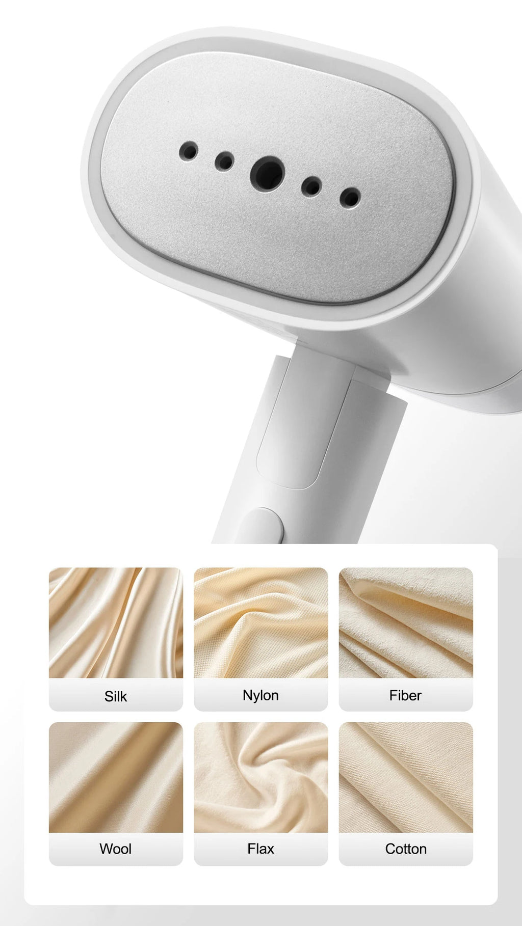 Handheld Garment Steamer 2 iron Home Electric Steam Cleaner Portable Foldable Mite Removal Flat Ironing Machine