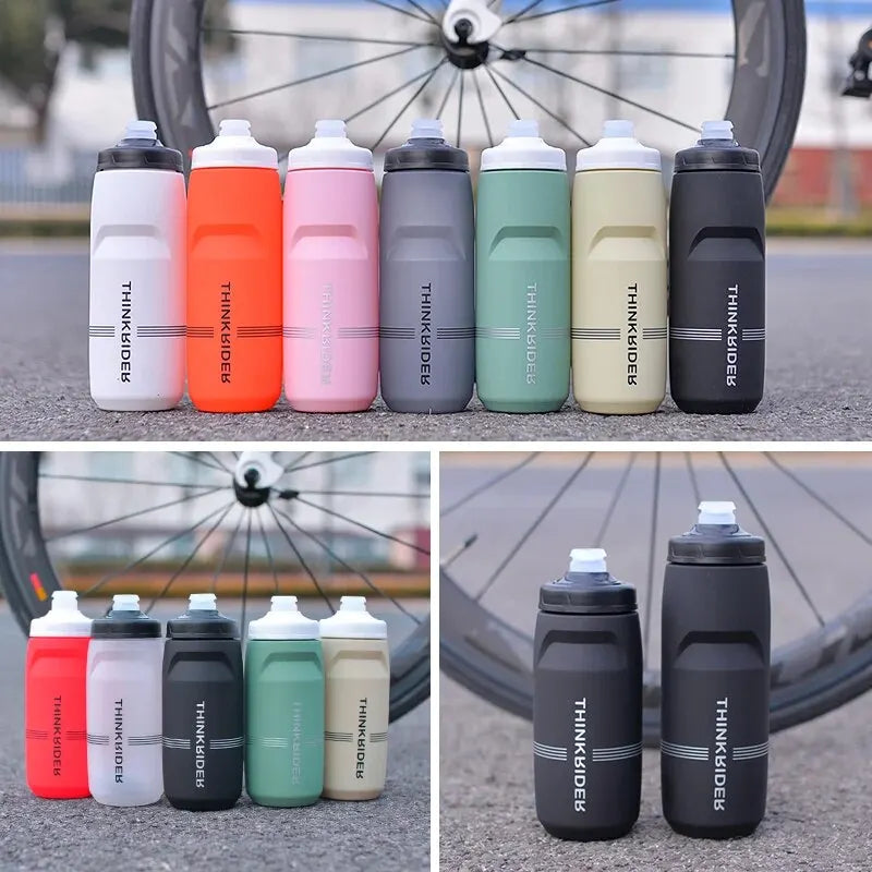 620ml/750ml Bicycle Bottle MTB Road Bike Water Bottle Outdoor Sports Plastic Portable Large Capacity Drink Cycling