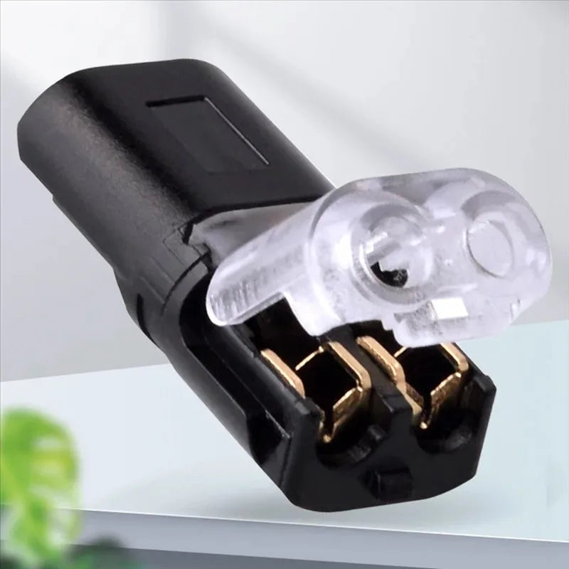 Universal 2-Pin Waterproof Electrical Wire Connector Kit