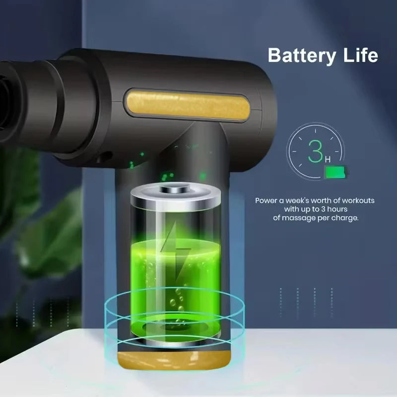 6-Speed Handheld Fascia Muscle Massage Gun