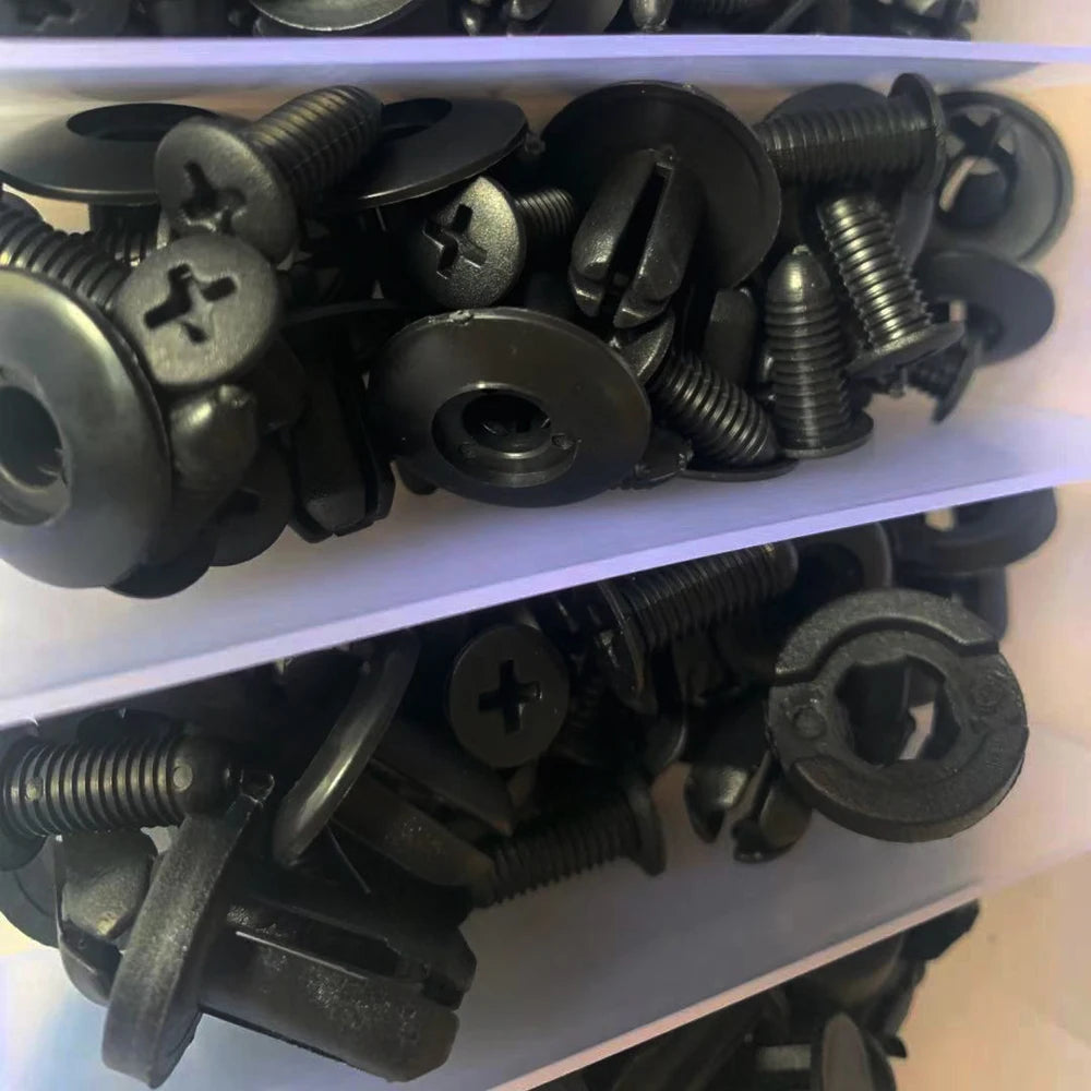 Universal Car Body Push Retainer Clip & Fastener Kit