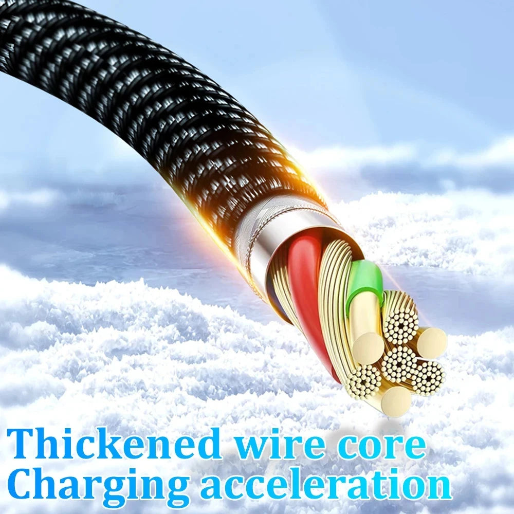 Digital LED Display High-Power USB Fast Charging Cable