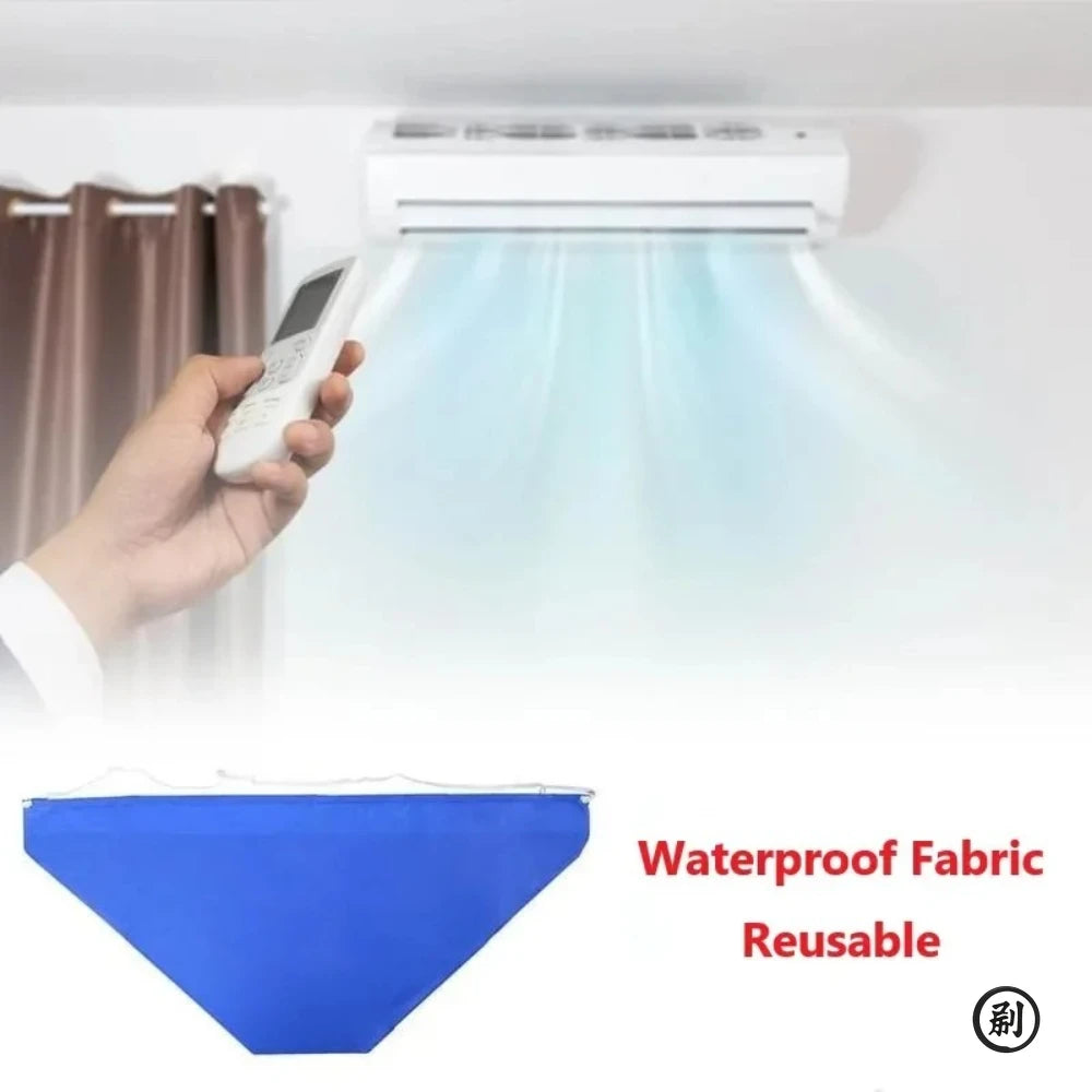 100 cm Thickened Cleaner Air Coditioning Cleaning Cover Bag PVC with Water Pipe Home 1-1.5P Split Hanging Air Conditioner Tools