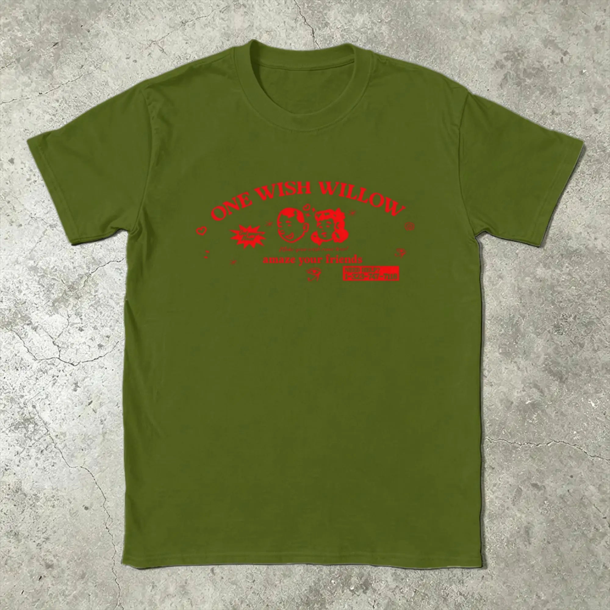 One Wish Willow Obsession Funny 100% Cotton T-Shirt | Free Shipping | Trend Pixel Store
