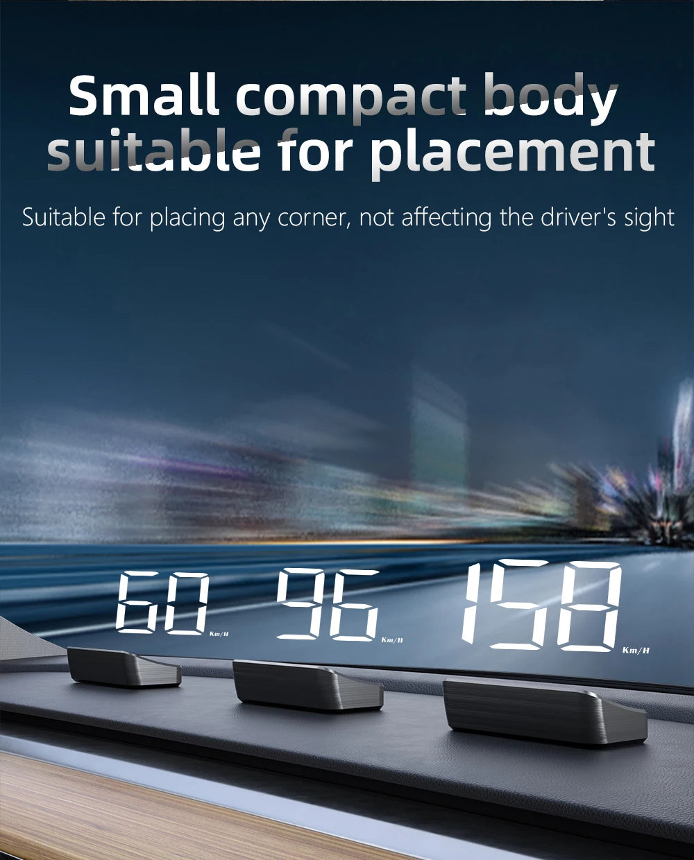 M2 Universal Digital GPS Car Head-Up Display & Speedometer