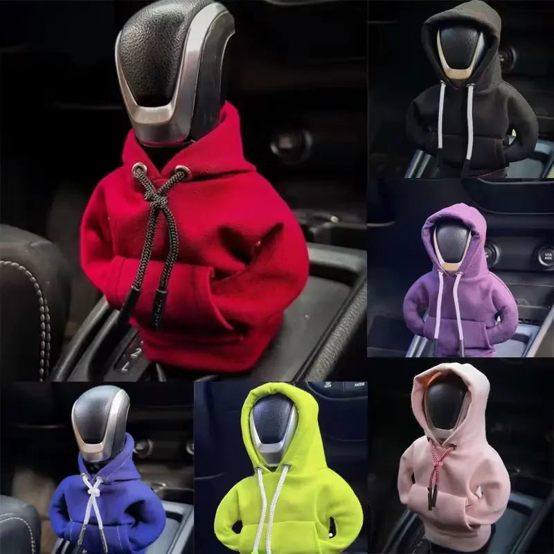 Universal Mini Hoodie Car Gear Shift Cover