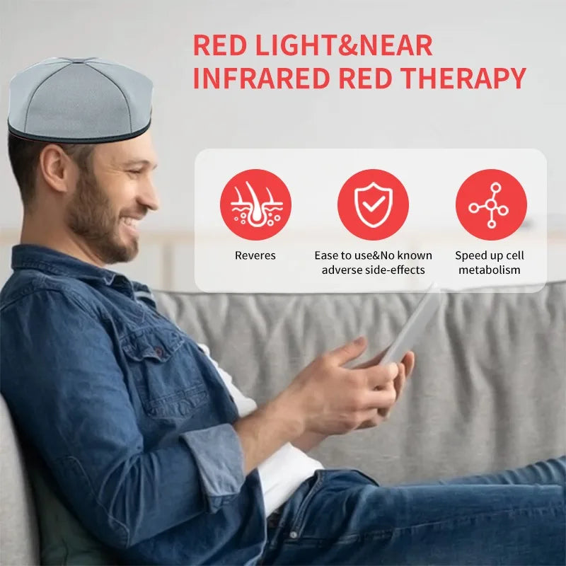 Red Light Therapy Hair Growth Helmet