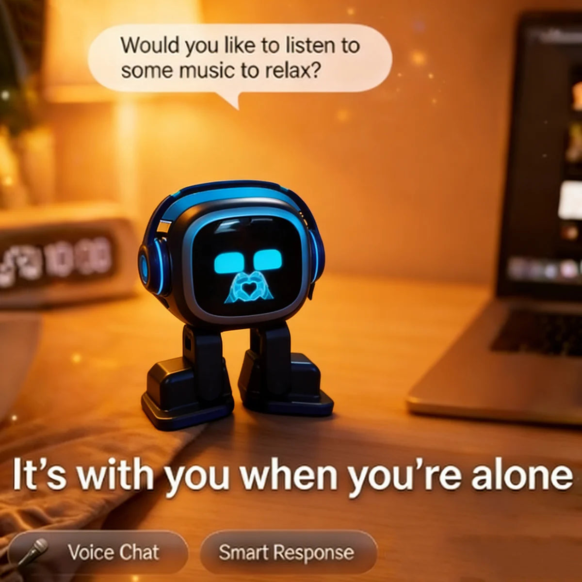 EMO AI Desktop Companion Robot (ChatGPT Powered)