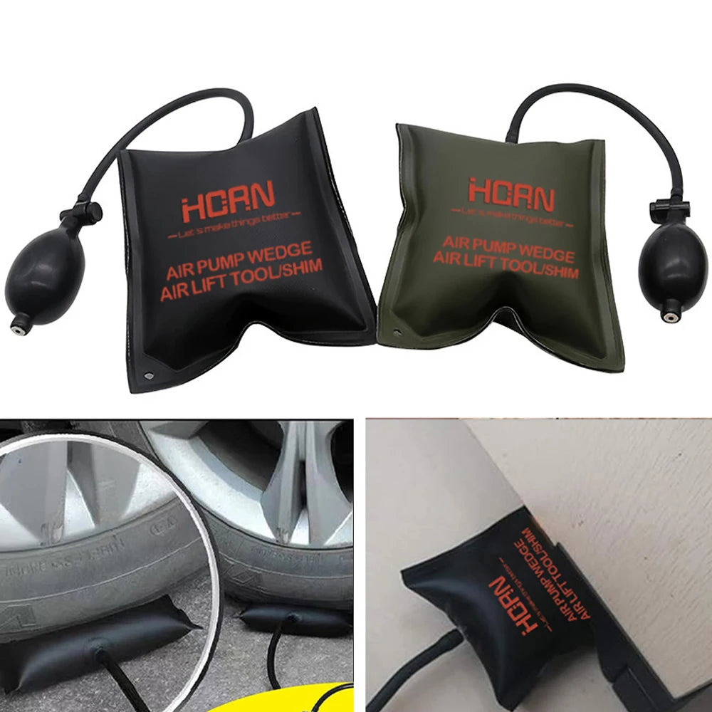 Heavy-Duty Inflatable Air Pump Wedge Alignment Tool
