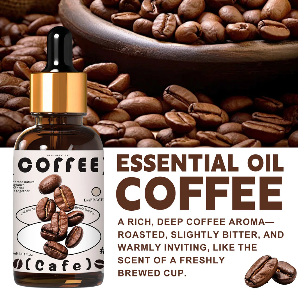30ml Coffee Essential Oil  For Diffusers Candles Making Gift To Friends Sweet Scent Aromatherapy