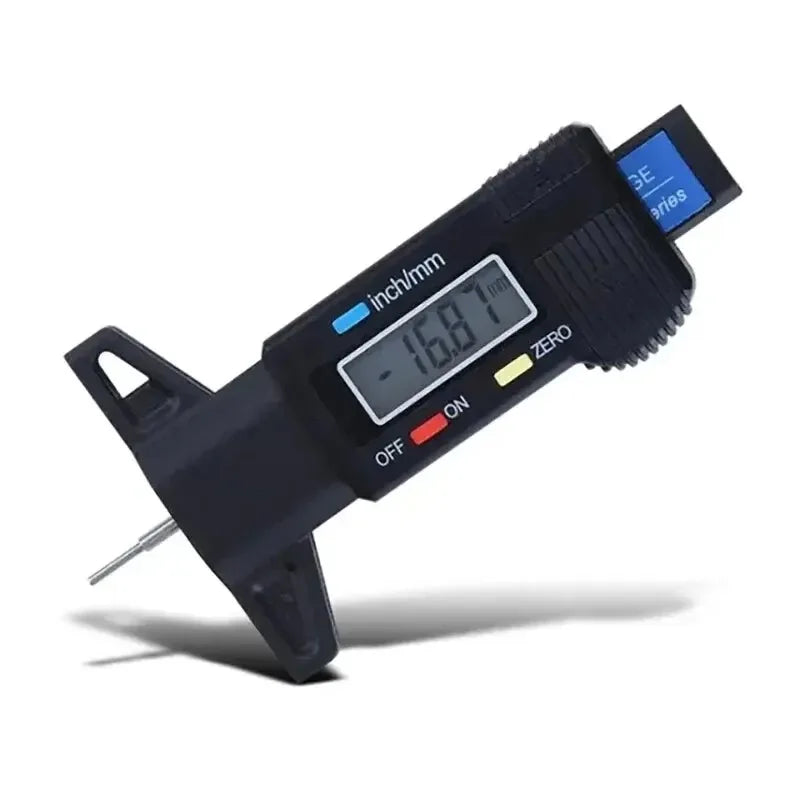 Digital Tire Tread Depth Gauge – LCD Caliper Measuring Tool