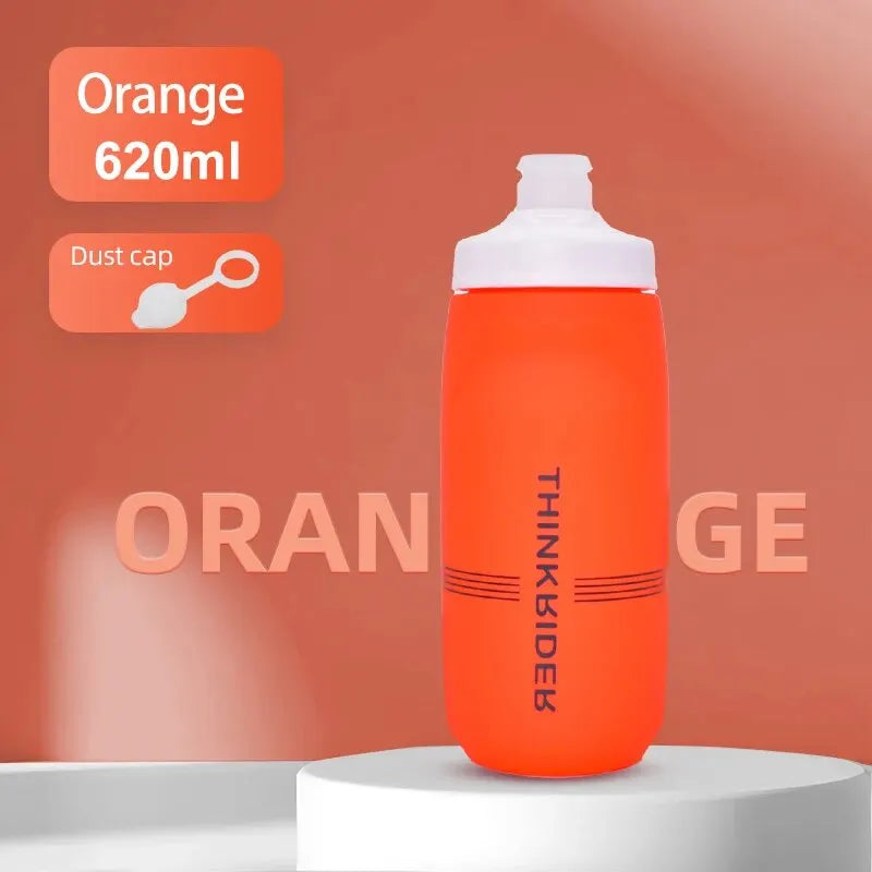 620ml/750ml Bicycle Bottle MTB Road Bike Water Bottle Outdoor Sports Plastic Portable Large Capacity Drink Cycling