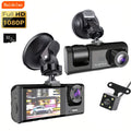 1080P Dual Dash Cam – Front & Interior Car Camera with Night Vision & Loop Recording