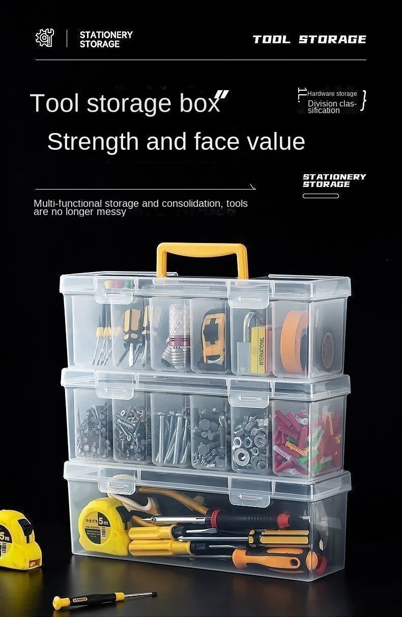 Modular Multi-Compartment Hardware & Tool Storage Box Set | Free Shipping | Trend Pixel Store