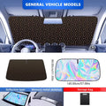 5-Layer Sun Shade – Foldable UV-Reflective Front Window Cover
