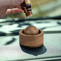 Mini Wooden Essential Oil Diffuser for Car & Home