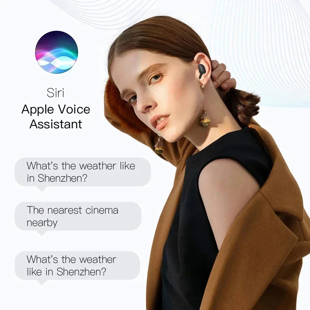 E6S TWS Wireless Bluetooth Earbuds with Smart Microphone