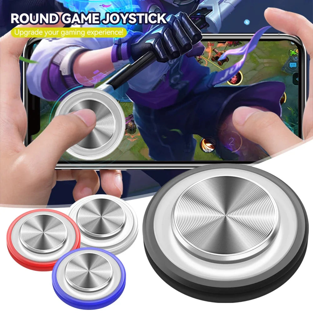 Round Metal Mobile Game Joystick with Box | Free Shipping | Trend Pixel Store