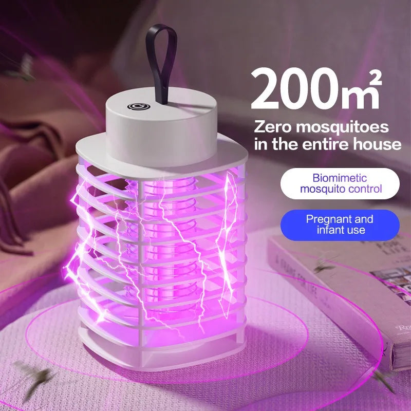 Mute Mosquito Killing Lamp Anti-Mosquito Lamp Portable Electronic Mosquito Killer Mosquito Terminator Mosquito Repellent Lamp