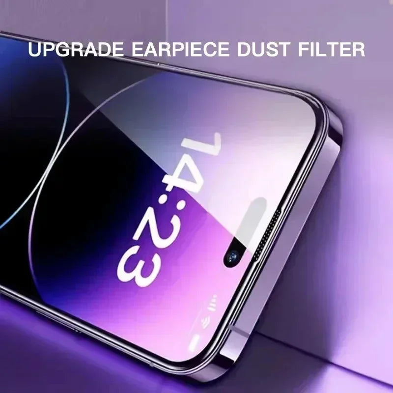 Premium 8K Ultra-Clarity Tempered Glass Screen Protector with Easy-Alignment Kit