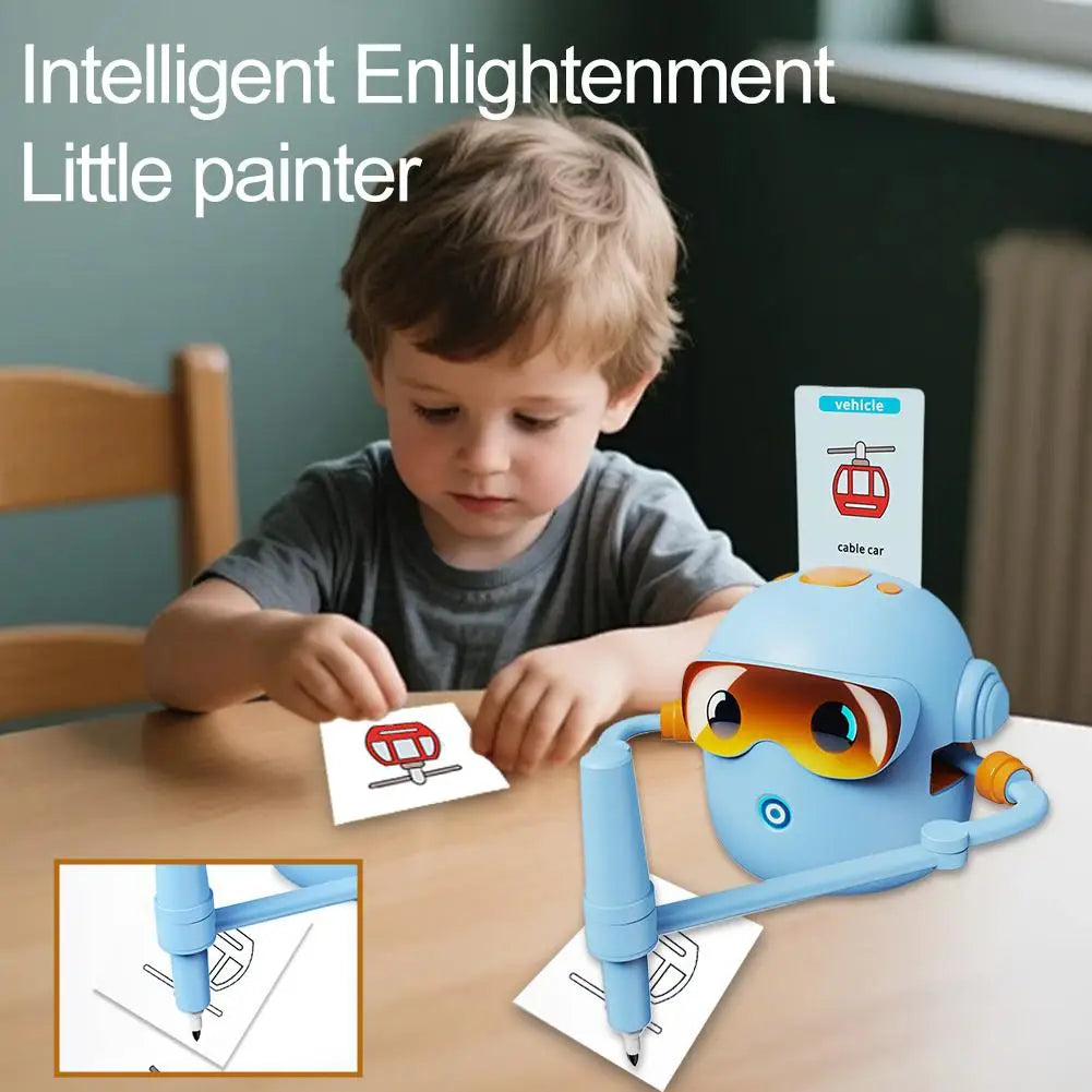 Educational Drawing Robot For Kids Intelligent Automatic Painting Drawing Magic Teaching Aid Machine Children'S Gifts