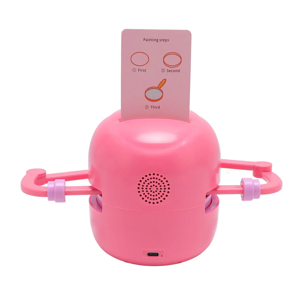 Early Educational Interactive Smart Painting Robot Painting Robot  Art Enlightenment Automatic for Children Aged 5 and Above