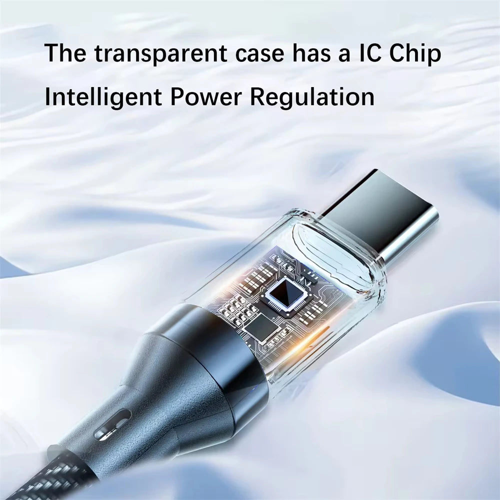 Digital LED Display High-Power USB Fast Charging Cable