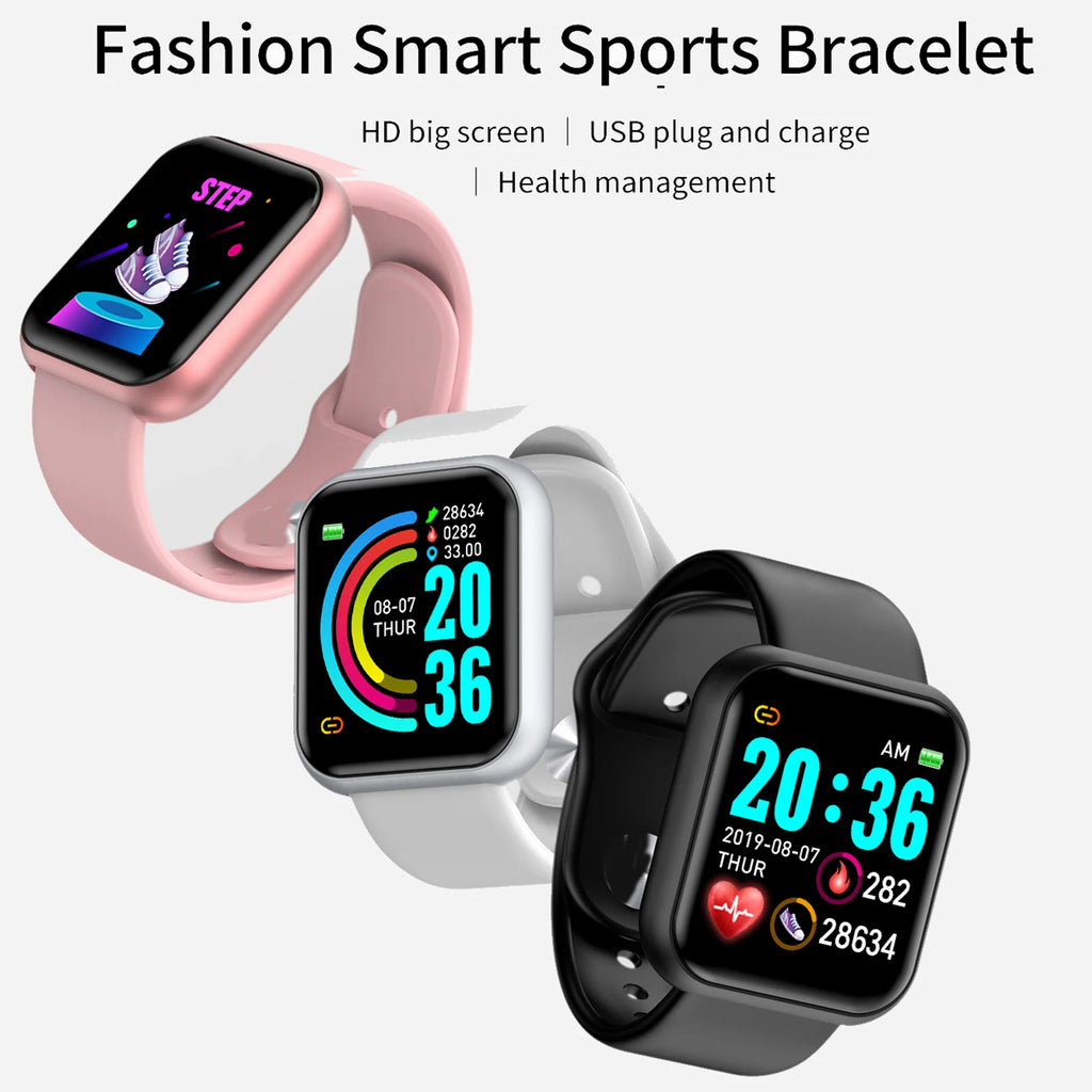 Bluetooth Smart Watch with Fitness & Sleep Tracker