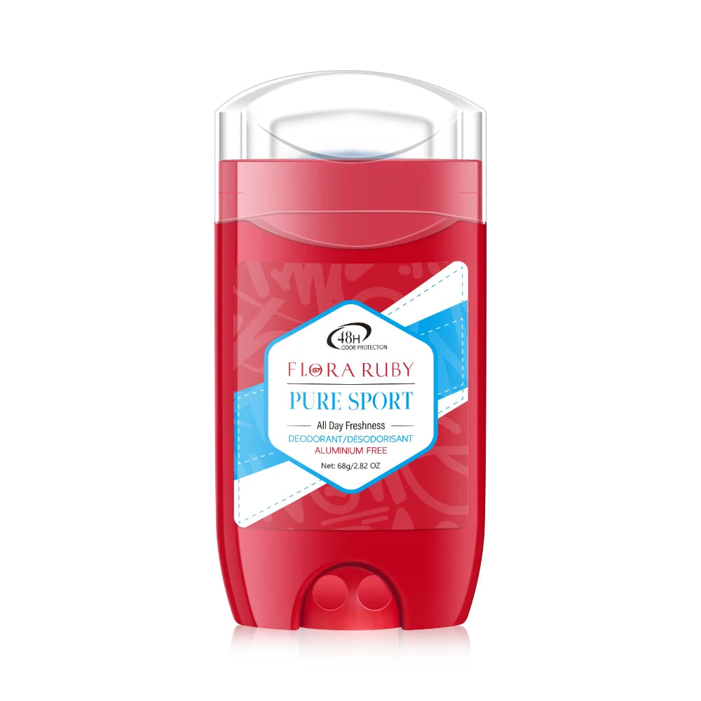 Aluminum-Free Sports Deodorant Stick – 48-Hour Freshness (68g)