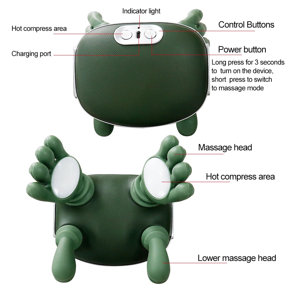 Wireless Shiatsu Neck & Shoulder Massager