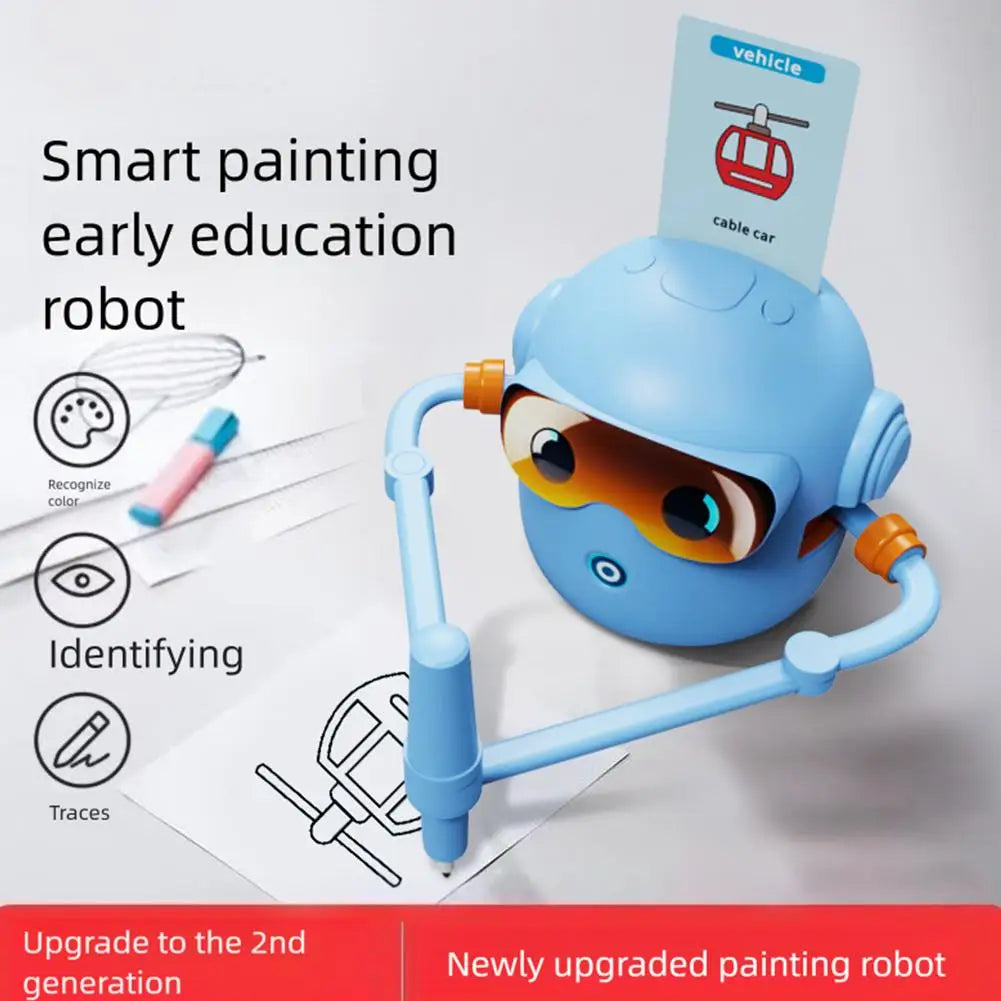 Educational Drawing Robot For Kids Intelligent Automatic Painting Drawing Magic Teaching Aid Machine Children'S Gifts