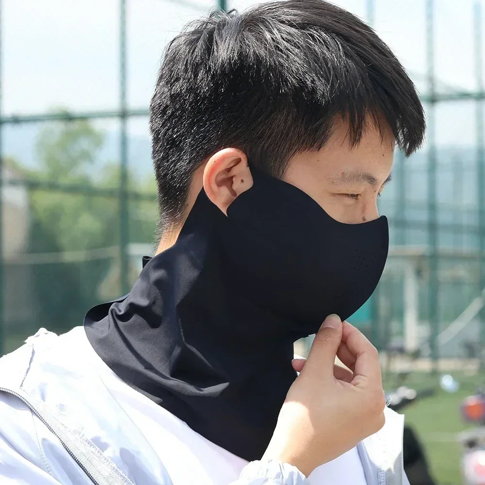 UPF50+ New Sun Protection Face Mask Breathable Moisturizing Sunscreen Mask Spring Summer Fashion Protection UV Protection Women