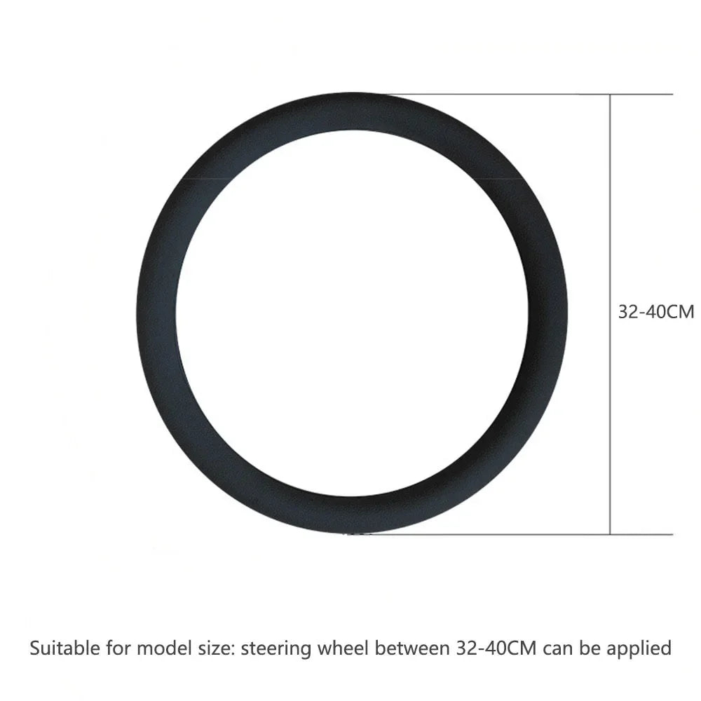 Anti-Skid Silicone Steering Wheel Cover – Comfortable Grip, Universal Fit
