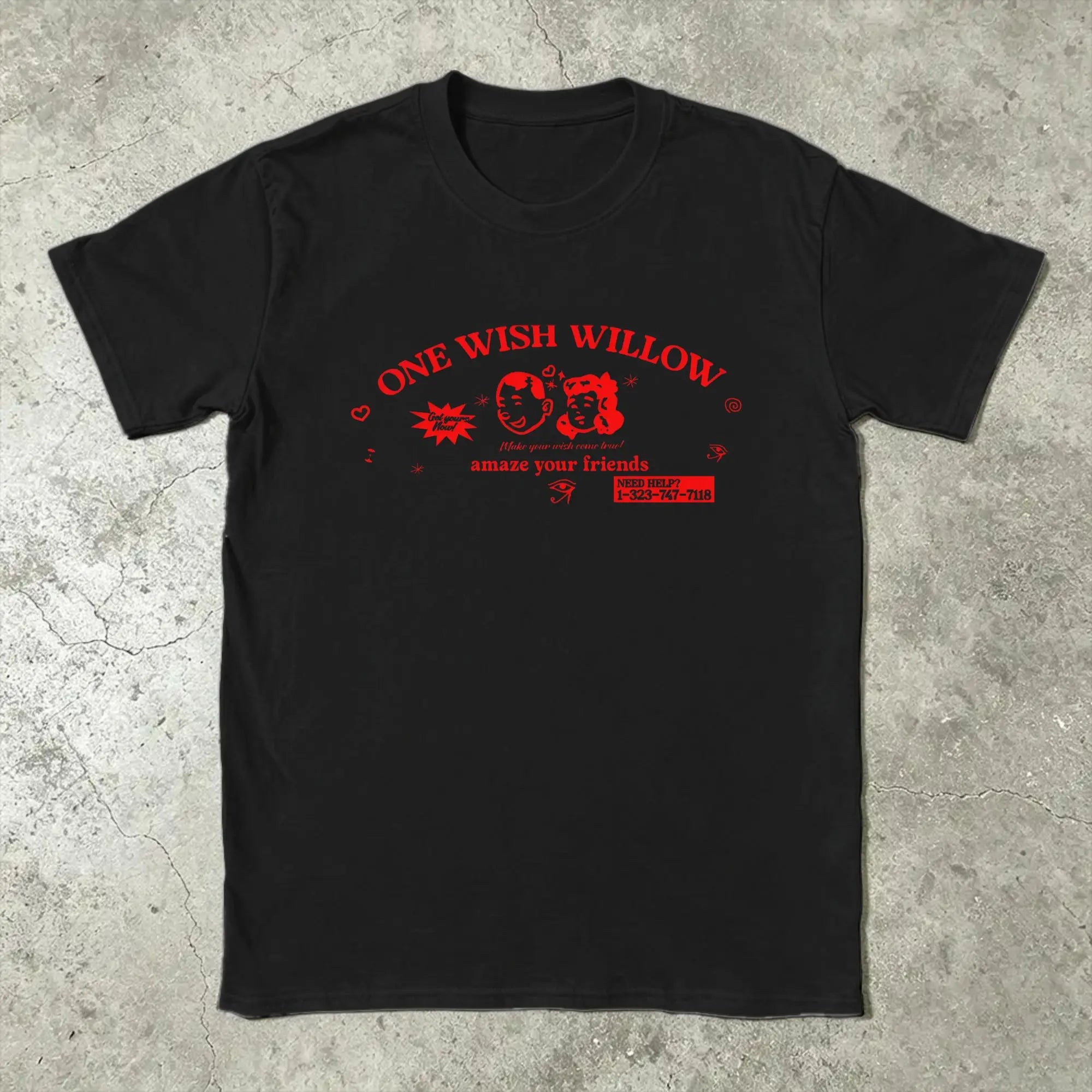 One Wish Willow Obsession Funny 100% Cotton T-Shirt | Free Shipping | Trend Pixel Store