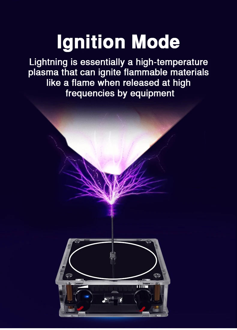 Bluetooth Dual-Mode Music Tesla Coil