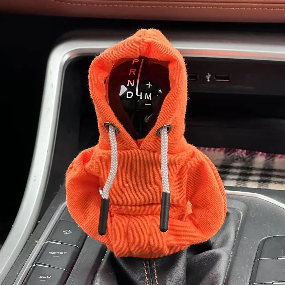 Universal Mini Hoodie Car Gear Shift Cover