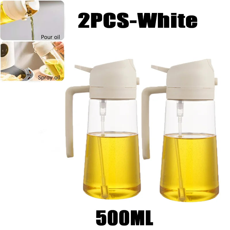 Refillable Cooking Oil Sprayer & Dispenser Bottle