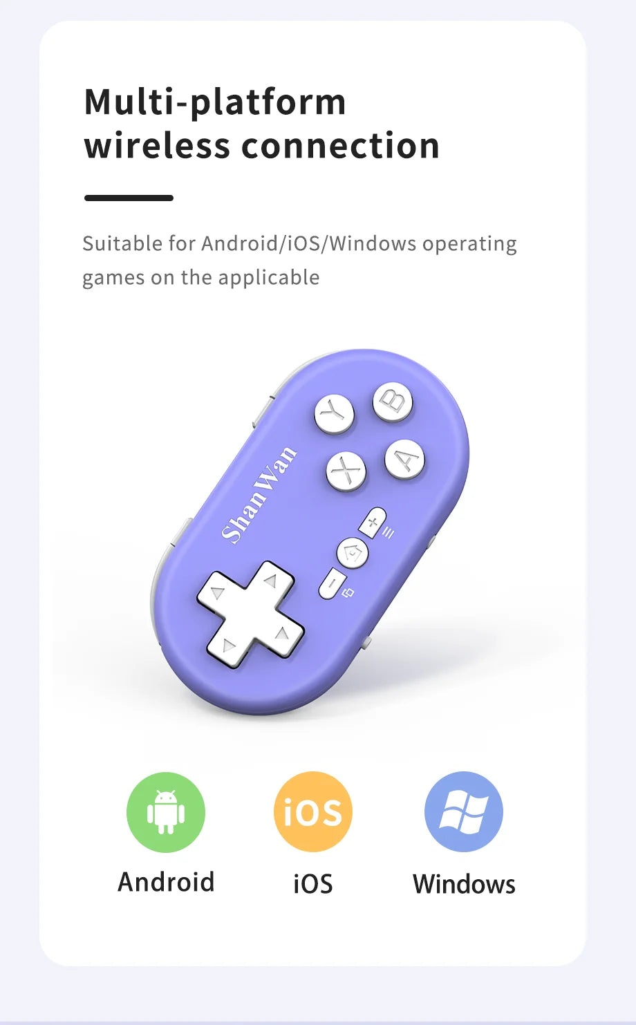 Mini game controller handheld game console portable pocket controller