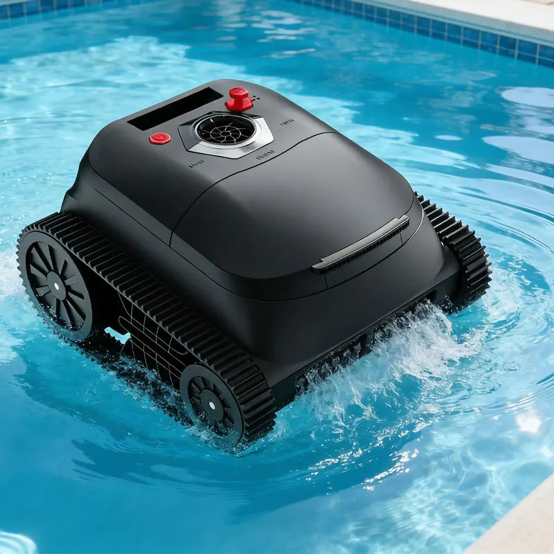 Wireless pool cleaning robot, raw water filtration intelligent suction machine, wall-climbing water turtle, swimming pool underw