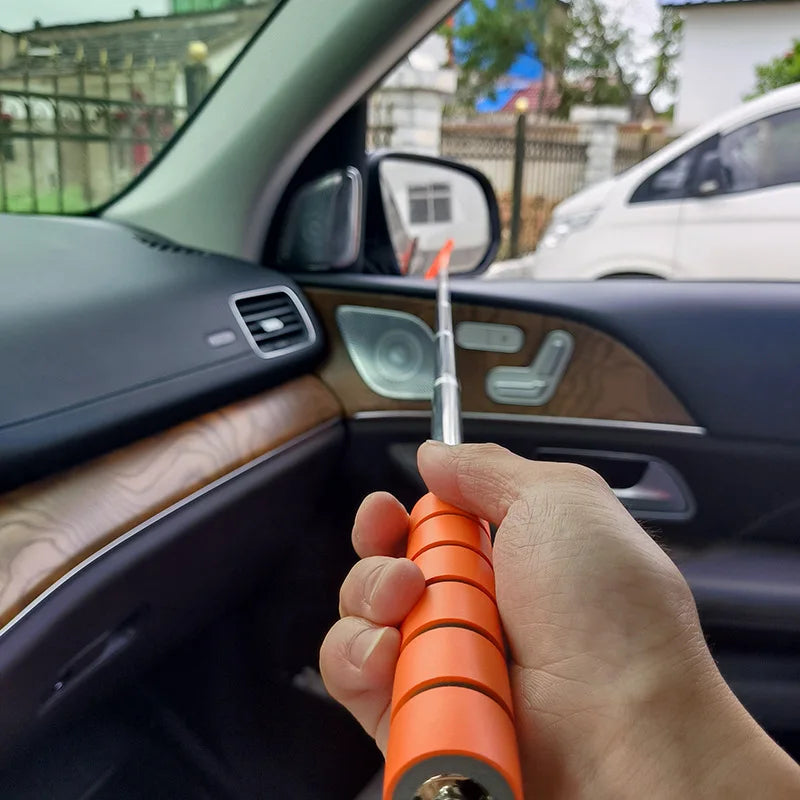 Telescopic Car Rearview Mirror Wiper & Squeegee